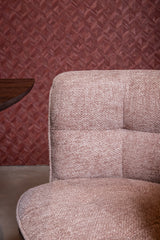 Odin Pink diningchair legacy 14 flamingo black leg