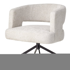 Baldr Cream dining chair legacy 15 dove black leg