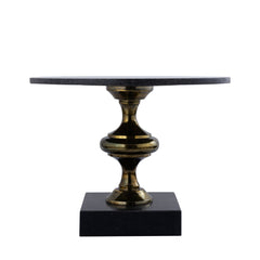 Alano Black Marble coffee table alu gold table leg