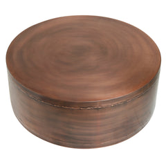Georgy Copper iron side table round SV2