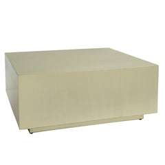 Irvy Gold iron coffeetable square matt sv2