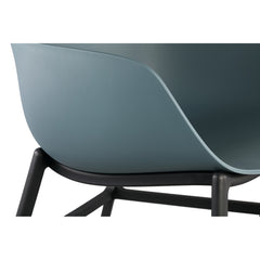 Nicca Grey polypropylene leisure chair