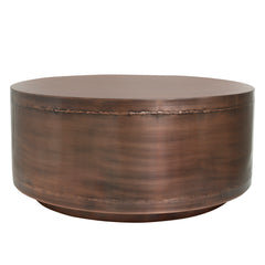Georgy Copper iron side table round SV2