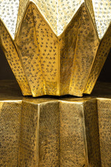Viya Gold aluminum coffeetable high angles